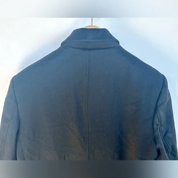 Cashmere blend Man’s Black Coat, M